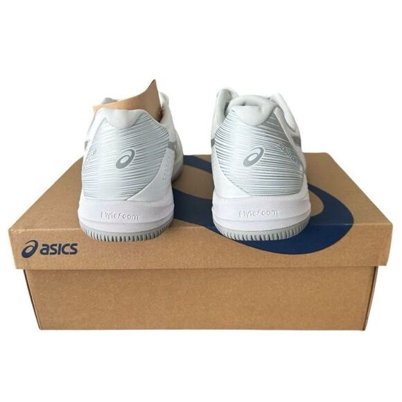 Asics Solution Swift FF Running White Pure Silver Color Women’s Running shoes 10 - Picture 5 of 11